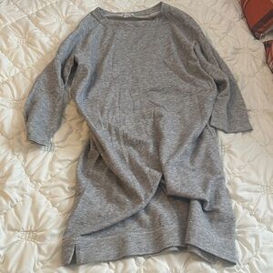J. Crew Gray Knit Dress